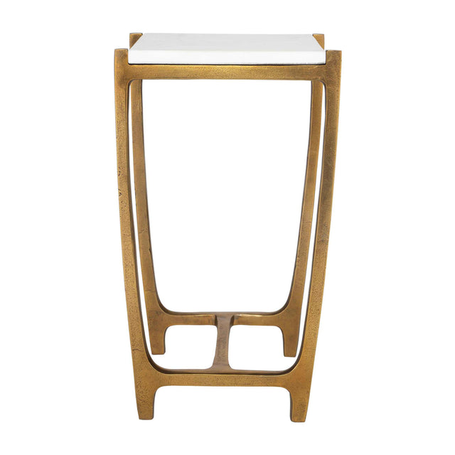 Antique Gold Framed Accent Table Table by Uttermost Affinity
