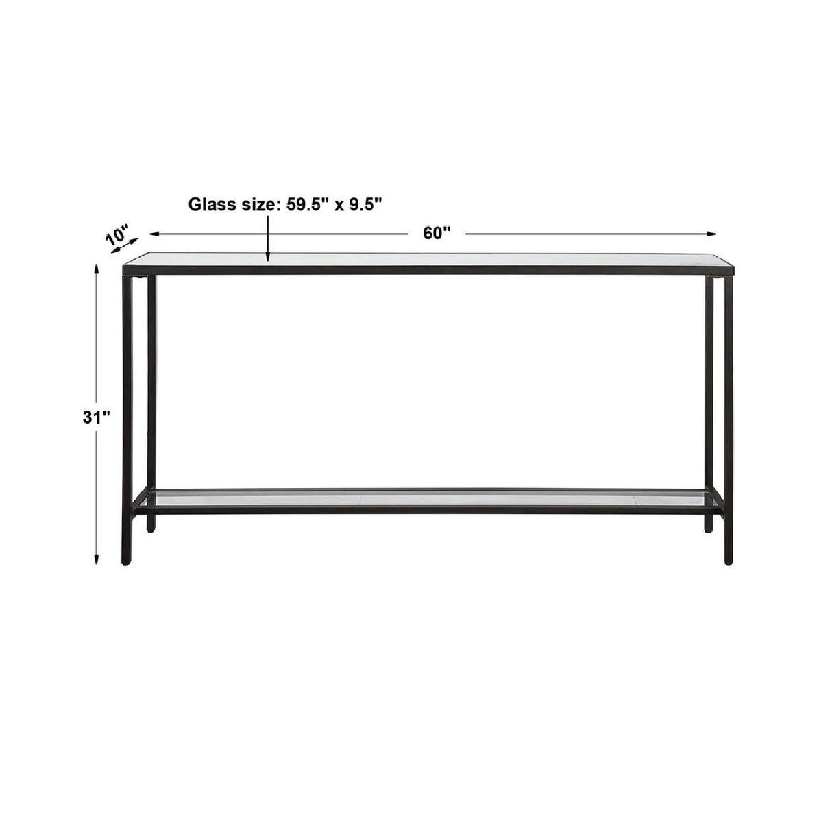   Beveled Mirror Console Table | Oroa.com