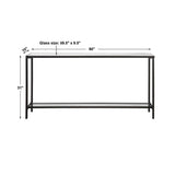 Beveled Mirror Console Table | Uttermost Hayley