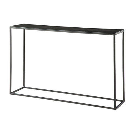 Black Iron Industrial Console Table | Uttermost  Coreene