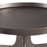 Round Cast Aluminum Accent Table | Uttermost  Kenna