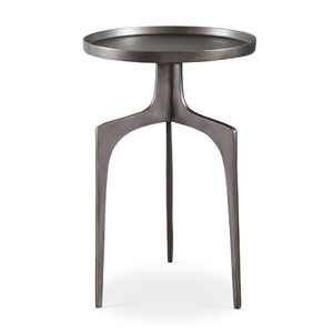   Round Cast Aluminum Accent Table | Oroa.com