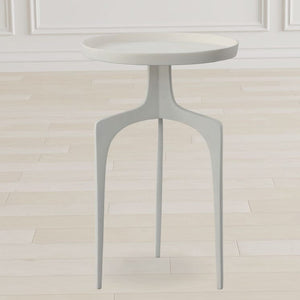   Round Cast Aluminum Accent Table | Oroa.com