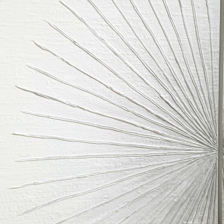 Modern European furniture - White Starburst 4-Door Cabinet - www.oroa.com
