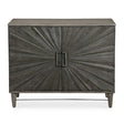Modern European furniture - Oak Starburst 2-Door Cabinet - www.oroa.com