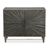 Modern European furniture - Oak Starburst 2-Door Cabinet - www.oroa.com