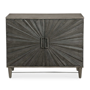   Oak Starburst 2-Door Cabinet | Oroa.com