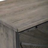 Modern European furniture - Oak Starburst 2-Door Cabinet - www.oroa.com
