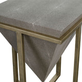 Fir Wood Pyramid Side Table | Uttermost Bertrand