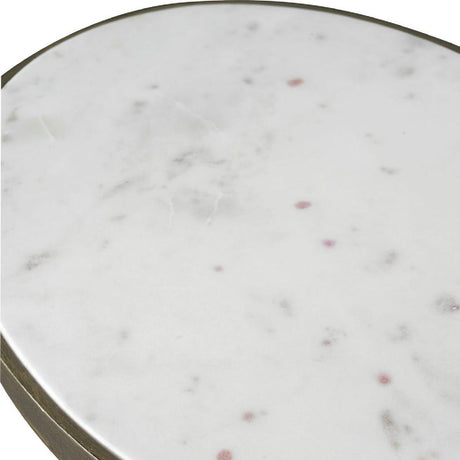 Iron Base Oval Accent Table | Uttermost Jessenia