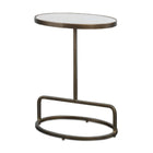 Iron Base Oval Accent Table | Uttermost Jessenia