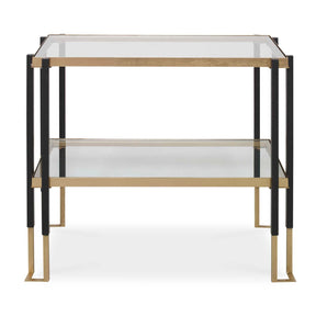 Two-Toned Iron Side Table by Uttermost Kentmore