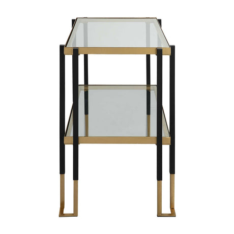 Modern European furniture - Two-Toned Iron Side Table - www.oroa.com