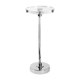 Round Crystal Drink Table | Uttermost  Waveney