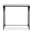 Modern European furniture - White Marble Console Table - www.oroa.com