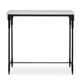 Modern European furniture - White Marble Console Table - www.oroa.com