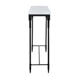Modern European furniture - White Marble Console Table - www.oroa.com