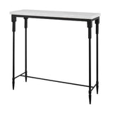 Modern European furniture - White Marble Console Table - www.oroa.com