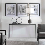 Modern European furniture - White Marble Top Console Table - www.oroa.com