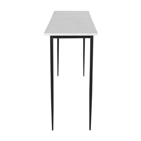 Modern European furniture - White Marble Top Console Table - www.oroa.com