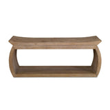Elm Wood Accent Bench | Uttermost Connor