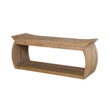 Elm Wood Accent Bench | Uttermost Connor