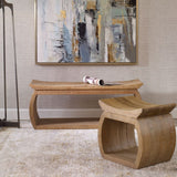 Elm Wood Accent Bench | Uttermost Connor