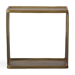 Modern European furniture - Cast Aluminum Side Table - www.oroa.com