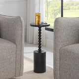 Modern European furniture - Black Marble Drink Table - www.oroa.com