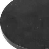 Modern European furniture - Black Marble Drink Table - www.oroa.com