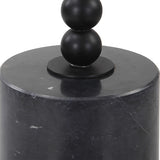 Modern European furniture - Black Marble Drink Table - www.oroa.com