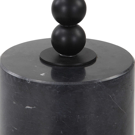 Modern European furniture - Black Marble Drink Table - www.oroa.com
