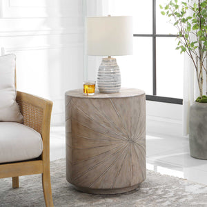   Starburst Fir Wood Side Table | Oroa.com