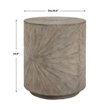 Modern European furniture - Starburst Fir Wood Side Table - www.oroa.com