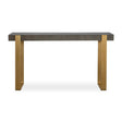 Modern European furniture - Gray Ash Console Table - www.oroa.com