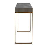 Modern European furniture - Gray Ash Console Table - www.oroa.com