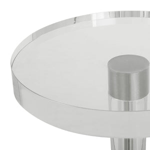   Crystal Pedestal Drink Table | Oroa.com