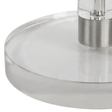 Modern European furniture - Crystal Pedestal Drink Table - www.oroa.com