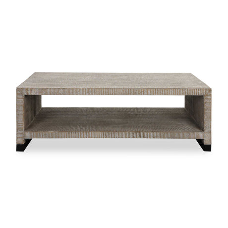 Modern European furniture - Whitewashed Wood Coffee Table - www.oroa.com