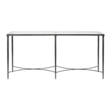 Modern European furniture - Tempered Glass Console Table - www.oroa.com