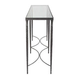 Modern European furniture - Tempered Glass Console Table - www.oroa.com
