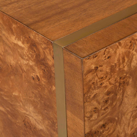 Square Wooden Side Table by Uttermost Seven Wonders, alternate view 12
