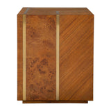 Modern European furniture - Square Wooden Side Table - www.oroa.com