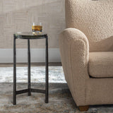 Round Glass Indoor/Outdoor Accent Table | Uttermost Eternity
