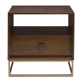 Wooden 1-Drawer Side Table by Uttermost Bexley