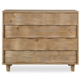 Modern European furniture - Pine Wood 4-Drawer Accent Chest - www.oroa.com