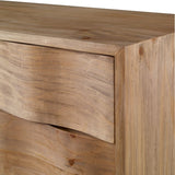 Modern European furniture - Pine Wood 4-Drawer Accent Chest - www.oroa.com