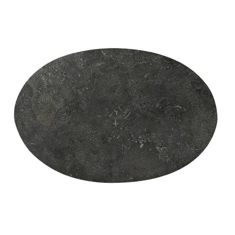 Iron Base Oval Accent Table | Uttermost Jessenia