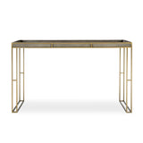 Modern European furniture - Black Shagreen Look Console Table - www.oroa.com