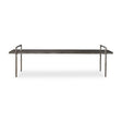 Modern European furniture - Gray Acacia Wood Bench- www.oroa.com